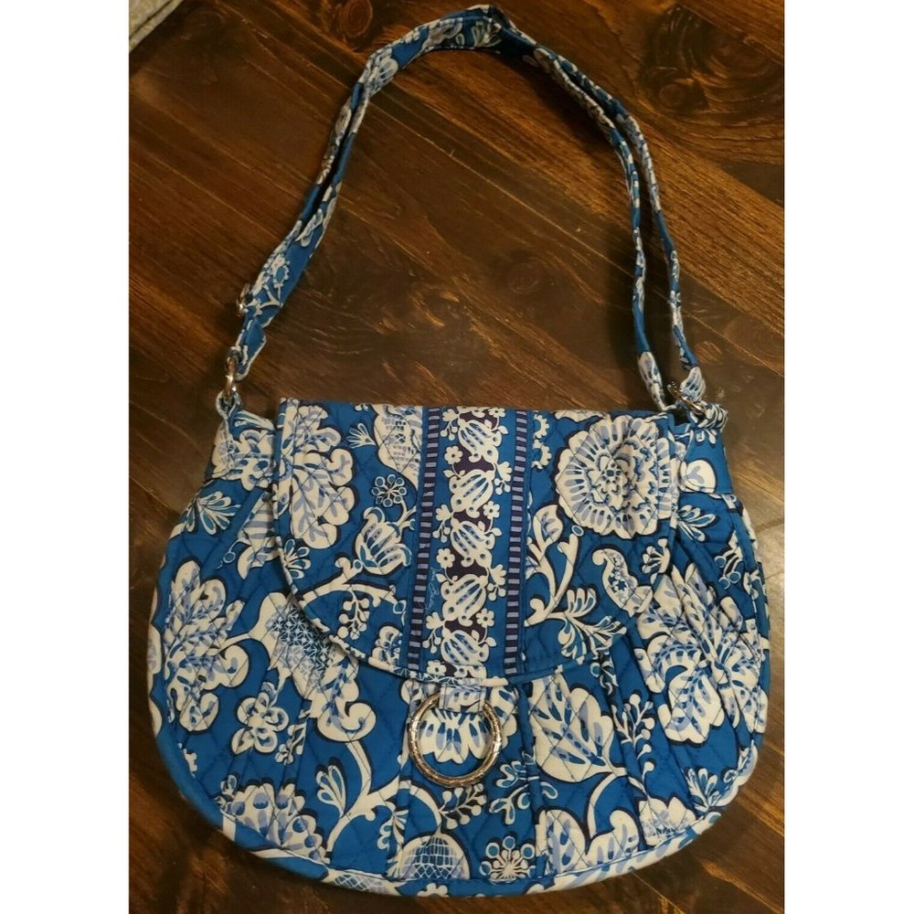 VERA BRADLEY Saddle Up BLUE LAGOON Shoulder Purse Crossbody Bag
